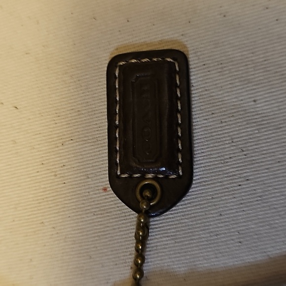 Coach Multicolor Patchwork Wristlet with Gold and Brown Accents - Picture 3 of 3